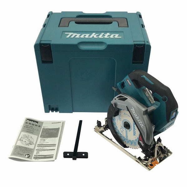 ☆未使用品☆makita マキタ 40Vmax 165mm 充電式マルノコ HS002G 青/ブルー 本体+ケース コードレス 丸鋸 丸ノコ 丸のこ117182 - 3