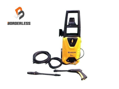 ☆中古品☆KYOCERA 京セラ 100V 高圧洗浄機 AJP-1630 ホース＋ガン付 家庭用 洗車 洗い116236