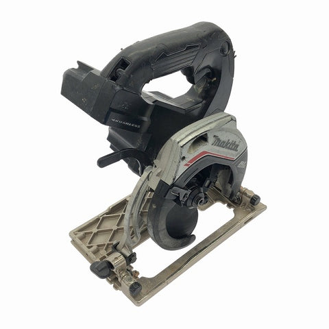 ☆中古品☆makita マキタ 18V 125mm 充電式マルノコ HS474D 黒 刃付属 コードレス バッテリー式 丸のこ 丸ノコ 丸鋸 - 0
