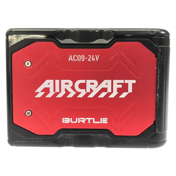 ☆美品☆BURTLE バートル エアークラフト リチウムイオンバッテリー AC09 充電アダプター付 空調作業服用ファンバッテリー118099 - 9