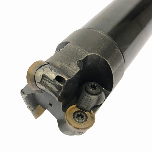 ☆中古品☆HITACHI 日立ツール 快削形アルファラジアスミル AR形 ARL5050R42 刃先交換式エンドミル ストレートシャンク ロング - 8