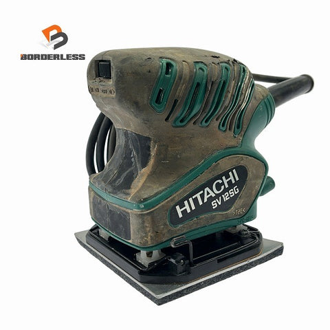 ☆中古品☆HITACHI 日立 114mm オービタルサンダー SV12SG 本体のみ126817