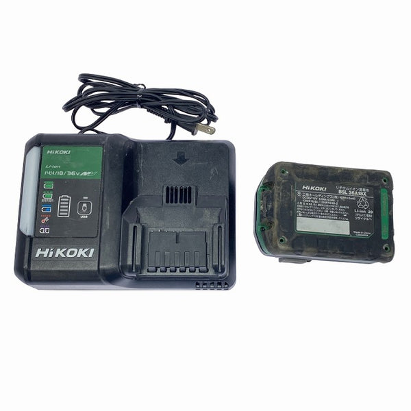 ☆比較的綺麗です☆HiKOKI ハイコーキ 36V コードレスセーバソー CR36DMA マルチボルトバッテリー(2.5Ah) 充電器付 レシプロソー114512 - 10