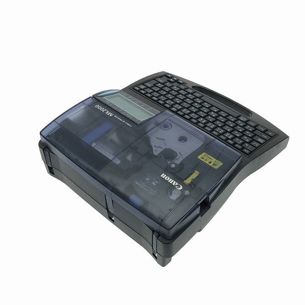 ☆中古美品☆Canon キャノン ケーブルIDプリンター Mk2000 ACアダプター ケース付き チューブマーカー ラベル用品 電設工事117692 - 6