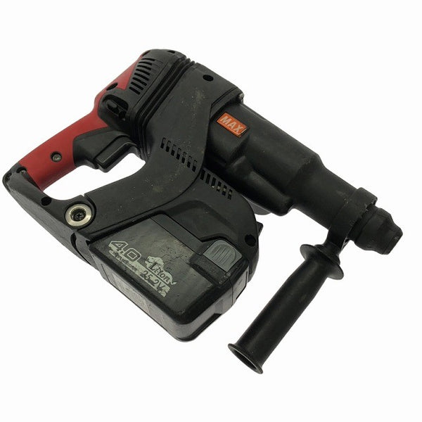 ☆中古品☆MAX マックス 25.2V 充電式ブラシレスハンマドリル PJ-R266A-B2C/2540A バッテリー2個(4.0Ah)充電器+パーツ+ケース109469 - 5