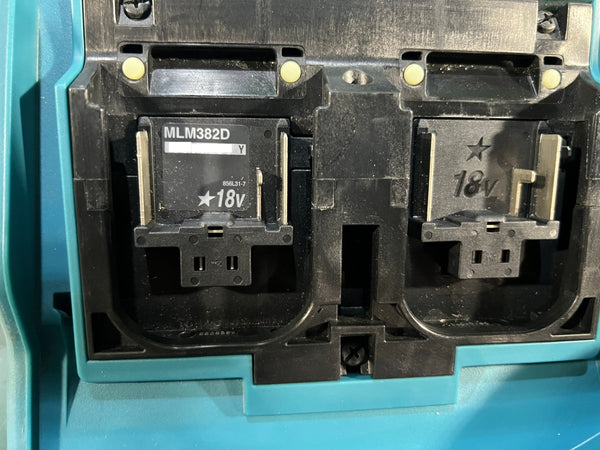 ☆中古品☆makita マキタ 18V×2＝36V 充電式芝刈機 MLM382D 本体＋カギ付 刈込幅380mm コードレス 芝刈り機 ガーデニング126117 - 7