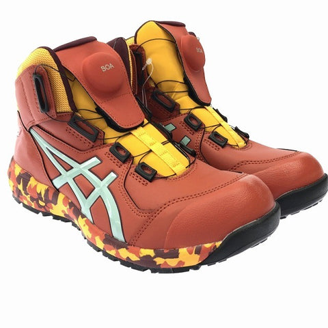 ☆箱なし未使用品☆ASICS アシックス 安全靴 WINJOB CP304 BOA MARBLE 1273A095  スパイスラテ×ライトセラドン 25.0cm125806 - 0