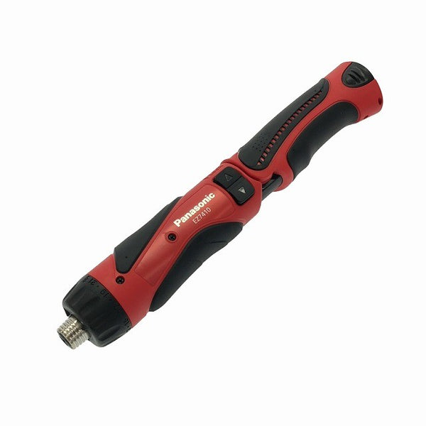 ☆極美品☆Panasonic パナソニック 3.6V 充電スティックドリルドライバー EZ7410 赤/レッドバッテリ3個(1.5Ah)充電器+ケース - 4