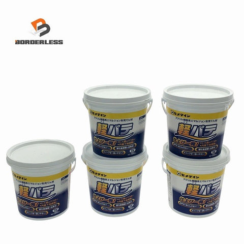 ☆未使用品5個セット☆セメダイン 軽パテ HC-004 900ml 白色 アクリル樹脂系エマルジョン形充てん剤 ビス頭の穴うめ 内装下地調整119267