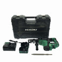 ☆中古品☆ HIKOKI ハイコーキ 36V 40mm コードレスハンマドリル DH36DSA 本体+バッテリー2個(4.0Ah)充電器+ケース114832 - 3