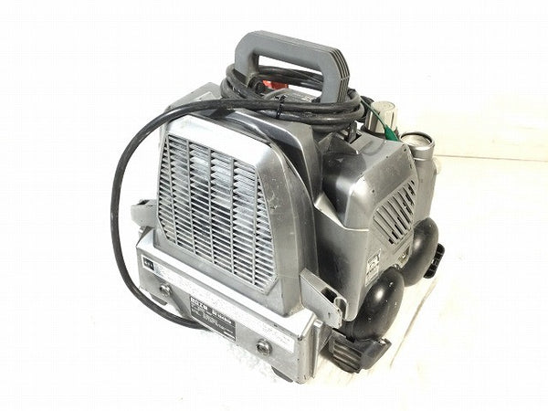 ☆中古品☆HITACHI 日立工機 100V 8L 常圧/高圧 エアコンプレッサー EC1245H2 高圧/常圧エアホース付き エアツール 大工道具114387 - 5
