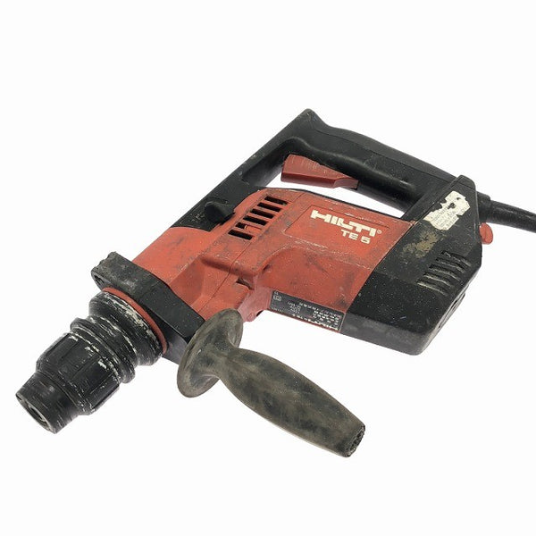 ☆中古品2点セット コメント有☆HILTI ヒルティ 100V ハンマドリル TE2/TE5 ケース付き ハツリ はつり 斫り 電動工具135351 - 7