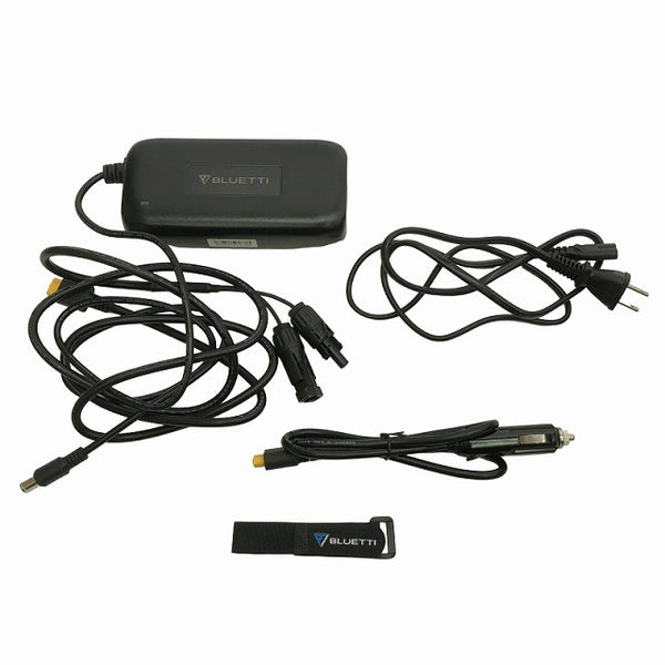 ☆美品☆BLUETTI ブルーティー ポータブル電源 EB55 黒/ブラック 付属品付 537Wh 22.4V DC24Ah モバイルバッテリー アウトドア110374 - 10