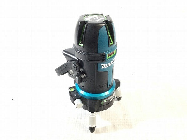 ☆美品☆makita マキタ 充電式屋内･屋外兼用追尾墨出し器 SK314GDN/SK314GDZN 受光器 ケース付 グリーンレーザー墨出し器132666 - 6