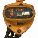 ☆中古品2個セット☆KITO キトー チェーンブロック M3形 CB010 荷重1.0ton/1ton 揚程2.5m 手動式 チェンブロック 吊り具 荷揚げ136500 - 4
