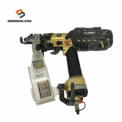 ☆中古品☆HIKOKI ハイコーキ 41mm 高圧 ねじ打機 WF4H3(S) ねじ打ち機 ビス打機 ターボドライバー エアツール 大工道具129626