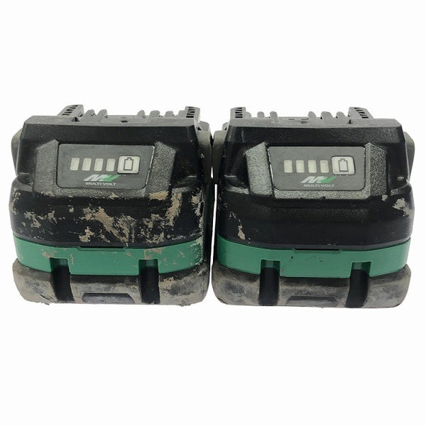 ☆中古品2点セット☆HiKOKI ハイコーキ 36V 2.5Ah 純正 マルチボルトバッテリー BSL36A18X リチウムイオンバッテリー 蓄電池122331 - 5