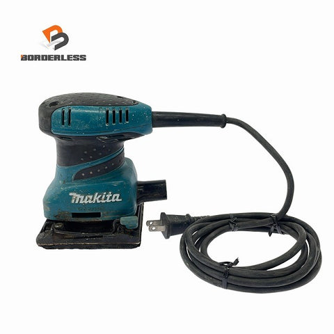 ☆中古品☆makita マキタ 防じんミニサンダ BO4555 本体のみ コード式 研磨 電動工具 大工道具 DIY126820