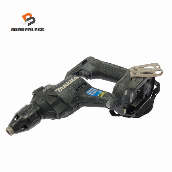 ☆中古品☆makita マキタ 18V 充電式スクリュードライバー FS600D 黒/ブラック 本体のみ コードレス ボード用ドライバー 電動工具134663 - 1