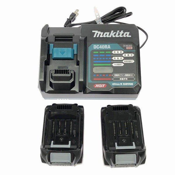 ☆未使用品☆makita マキタ 40Vmax 充電式インパクトドライバー TD002G 黒/ブラック バッテリ2個(2.5Ah) 充電器付 コードレス136804 - 9
