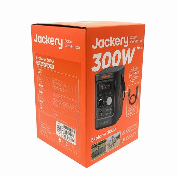 ☆未使用品☆Jackery ジャクリー ポータブル電源 300D JE-300D 288Wh 小型 モバイルバッテリー アウトドア キャンプ 防災133793 - 3