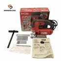 ☆中古品☆RYOBI リョービ 100V ジグソー J-6500VDL 定規 刃複数付属 電気のこぎり 切断 電動工具 京セラ120769 - 1
