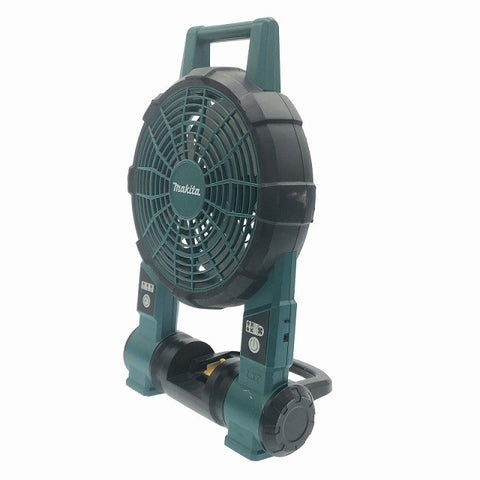 ☆中古品☆makita マキタ 100V/14.4V/18V 充電式ファン CF201D 青 本体のみ コードレス 扇風機 送風機118806 - 0