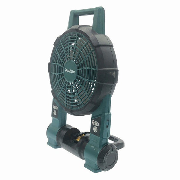 ☆中古品☆makita マキタ 100V/14.4V/18V 充電式ファン CF201D 青 本体のみ コードレス 扇風機 送風機118806 - 2