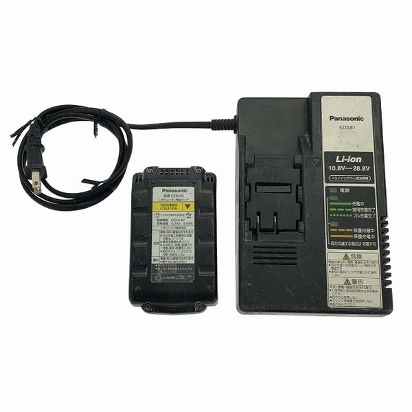 ☆中古品☆ Panasonic パナソニック 14.4V 充電角穴カッター EZ4543 バッテリー1個(14.4V 4.2Ah)充電器+ケース113333 - 10