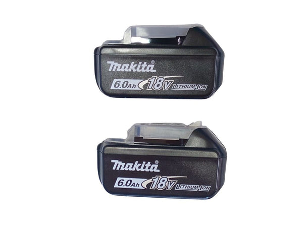 ☆未使用セットバラシ品☆makita マキタ 18V 純正リチウムイオンバッテリー BL1860B 2個セット132747 - 8
