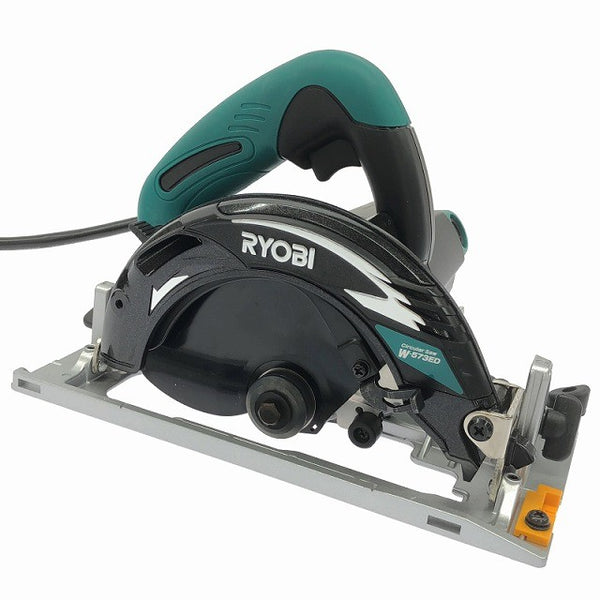 ☆未使用品☆RYOBI リョービ 100V 147mm 電子丸ノコ W-573ED 左傾斜仕様 コード式 電子マルノコ 電子丸のこ 電子丸鋸 切断機128415 - 3