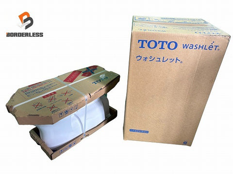 ☆未使用品☆TOTO トートー ウォシュレット一体形便器 ZJ1 CES9151 #NW1 機能部(TCF9151) 便器(CS348B) 温水洗浄便座124130