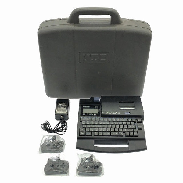 ☆中古品☆NTC MARK ONE マークワン チューブプリンター TM-35J ACアダプタ カセット ケース付き 配線工事 電気設備工事117694 - 3