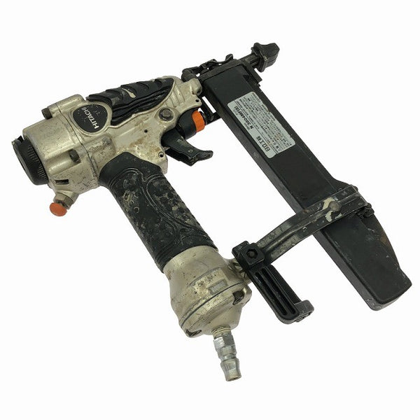 ☆中古品☆HITACHI 日立工機 常圧 フロア用タッカー N3804MF ケース付 ステープル幅4mm 長さ38mm エアタッカー エアータッカー133873 - 6