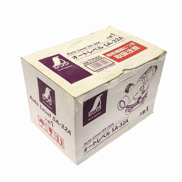 ☆未使用品☆SHINWA シンワ オートレベル SA-32A 本体のみ 倍率32倍 球面脚頭式 防水構造 IPX4 77055 測量機器 自動レベル114464 - 3