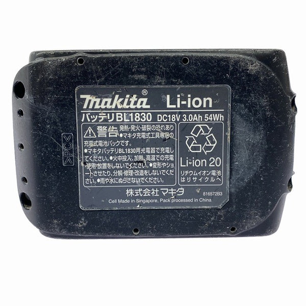 ☆中古品☆makita マキタ 18V 3.0Ah 純正 リチウムイオンバッテリー BL1830 リチウムイオン電池 蓄電池 充電池130535 - 10