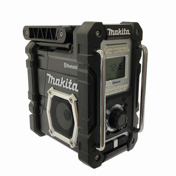 ☆美品☆makita マキタ 充電式ラジオ MR108 黒/ブラック 本体+ACアダプター付 Bluetooth対応 コードレス 現場ラジオ 作業ラジオ129526 - 3