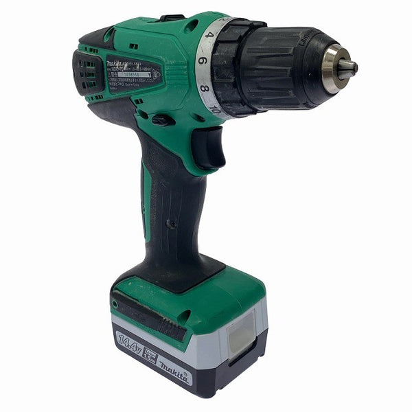 ☆中古品☆makita マキタ 14.4V 充電式ドライバドリル MDF347DS バッテリ1個(14.4V1.5Ah) 充電器 ケース付 ドリルドライバー 電動工具129593 - 5