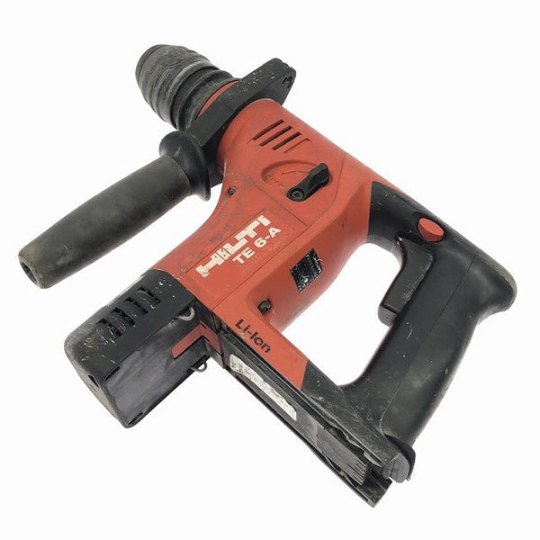 ☆中古品☆HILTI ヒルティ 36V 充電式ロータリーハンマードリル TE-6A バッテリー1個 ケース付134908 - 6