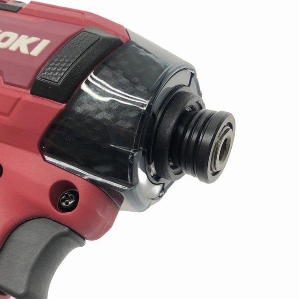 ☆未使用☆HiKOKI ハイコーキ 36V コードレスインパクトドライバー WH36DD(2XHRSZ) 赤 バッテリ2個(36V2.5Ah) 充電器 ケース付118959 - 8