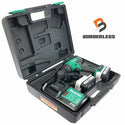 ☆比較的綺麗☆makita マキタ 14.4V 充電式震動ドライバドリル M850DSX バッテリー2個(14.4V 1.5Ah) 充電器 ケース付 - 2
