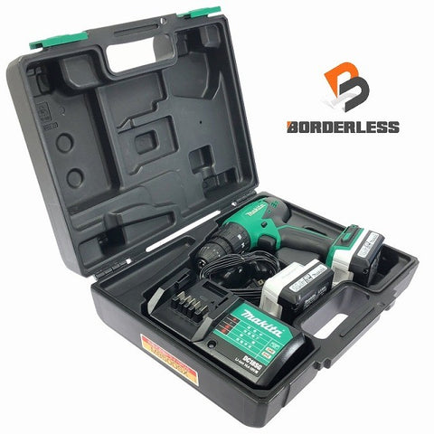 ☆比較的綺麗☆makita マキタ 14.4V 充電式震動ドライバドリル M850DSX バッテリー2個(14.4V 1.5Ah) 充電器 ケース付 - 0