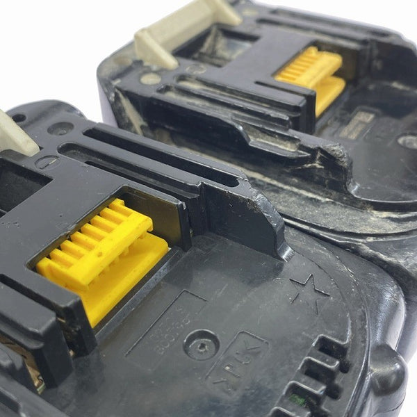 ☆中古品セット☆makita マキタ 14.4V 6.0Ah/3.0Ah 純正 リチウムイオンバッテリー BL1460B BL1430 電動工具用 蓄電池 充電池137126 - 7