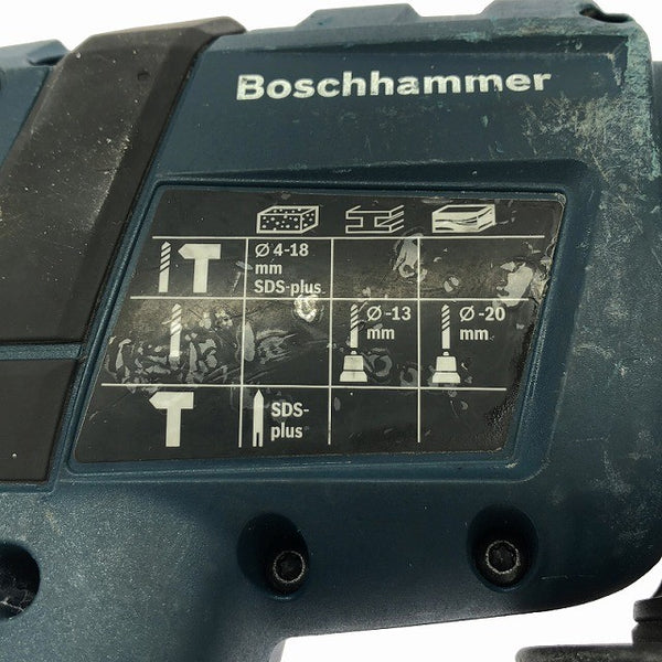 ☆中古品☆BOSCH ボッシュ SDSプラスシャンク 18mm 18V コードレスハンマードリル GBH18V-EC 本体のみ121827 - 10