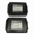 ☆中古美品2個※0回と1回 グリス少残☆makita マキタ 18V 6.0Ah 純正 リチウムイオンバッテリー BL1860B 残量表示付 雪マーク133575 - 10