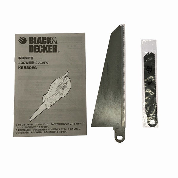 ☆極美品☆BLACK＆DECKER ブラックアンドデッカー 100V 電動式ノコギリ KS880EC 電動工具 切断機 木工 DIY134626 - 10