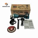 ☆中古美品☆ makita マキタ 18V 125mm 充電式ディスクグラインダー GA518D 青/ブルー 本体+パーツ129778 - 1