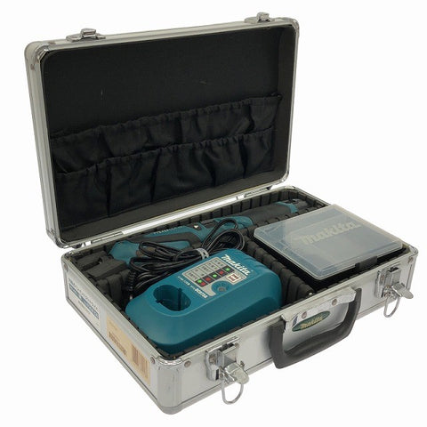 ☆中古品☆makita マキタ 7.2V 充電式ペンインパクトドライバ TD021DS バッテリー2個 充電器 ケース 付き136476 - 0