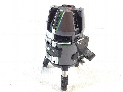 ☆美品☆TAJIMA タジマ グリーンレーザー墨出し器 ZEROG2L-KJCSET 受光機 三脚 バッテリ1個 ケース付 ゼログリーン ジンバルKJC - 4