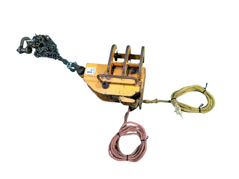 ☆中古品☆SUPER TOOL スーパーツール Wロック式 立吊クランプ EMC16-51 1TON/1ton 合計2点セット 鉄筋133303 - 0